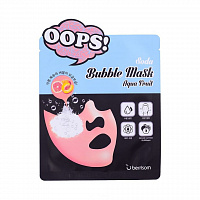 Маска-пилинг для увлажнения кожи Berrisom Soda Bubble Mask Aqua Fruit 18ml