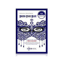 Маска тканевая для лица Mediheal Mask Dress Code Blue 27ml