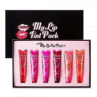 Тинт для губ Berrisom Oops! My Lip Tint Pack 6 оттенков оптом в Воронеж 