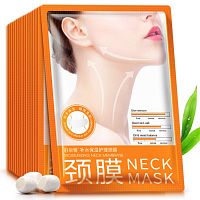 Маска тканевая для шеи и декольте Bioaqua Moisturizing Skin And Neck Mask 17g оптом в Воронеж 