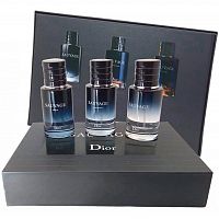 Парфюмерный набор Christian Dior Sauvage 3x30 ml оптом в Воронеж 